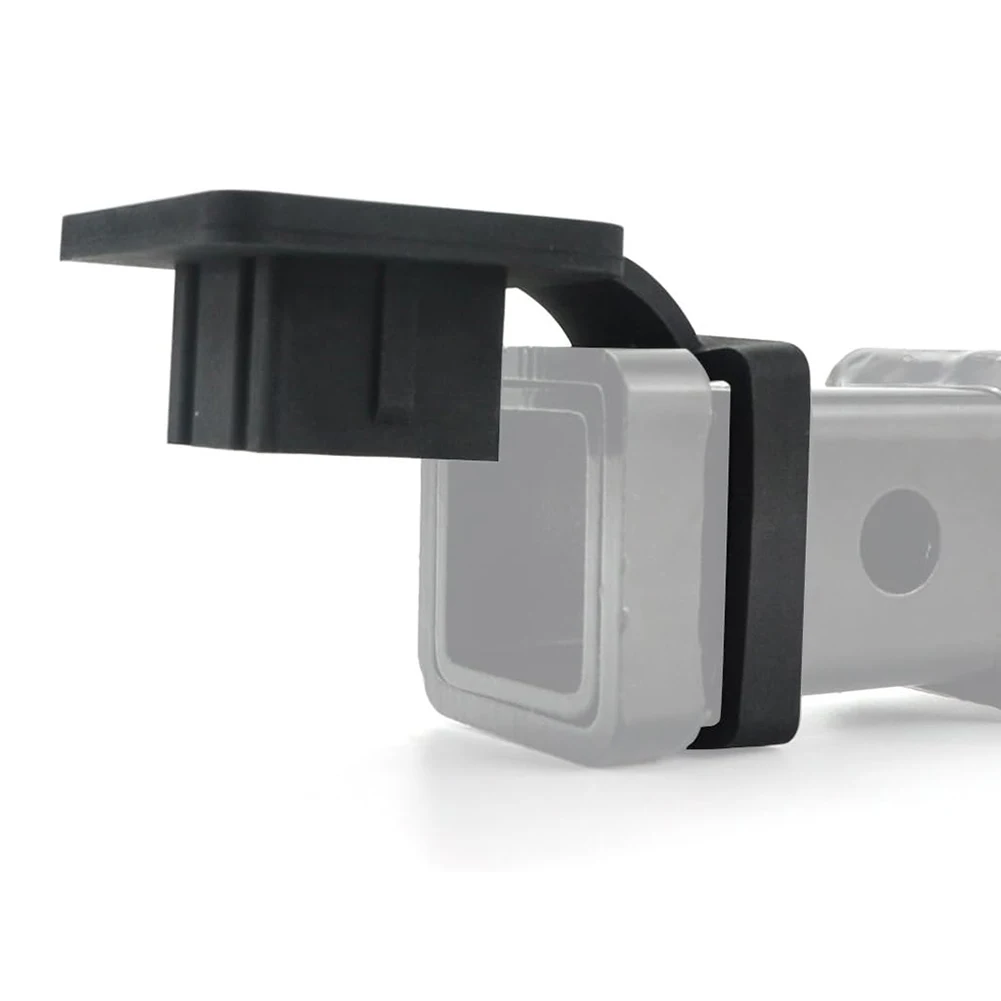 Trailer Hitch Cover Rubber Auto Square Plug 2 Inch Receiver Tow Hook Cover Trailer Hitch Receiver for Truck Towing Caravan