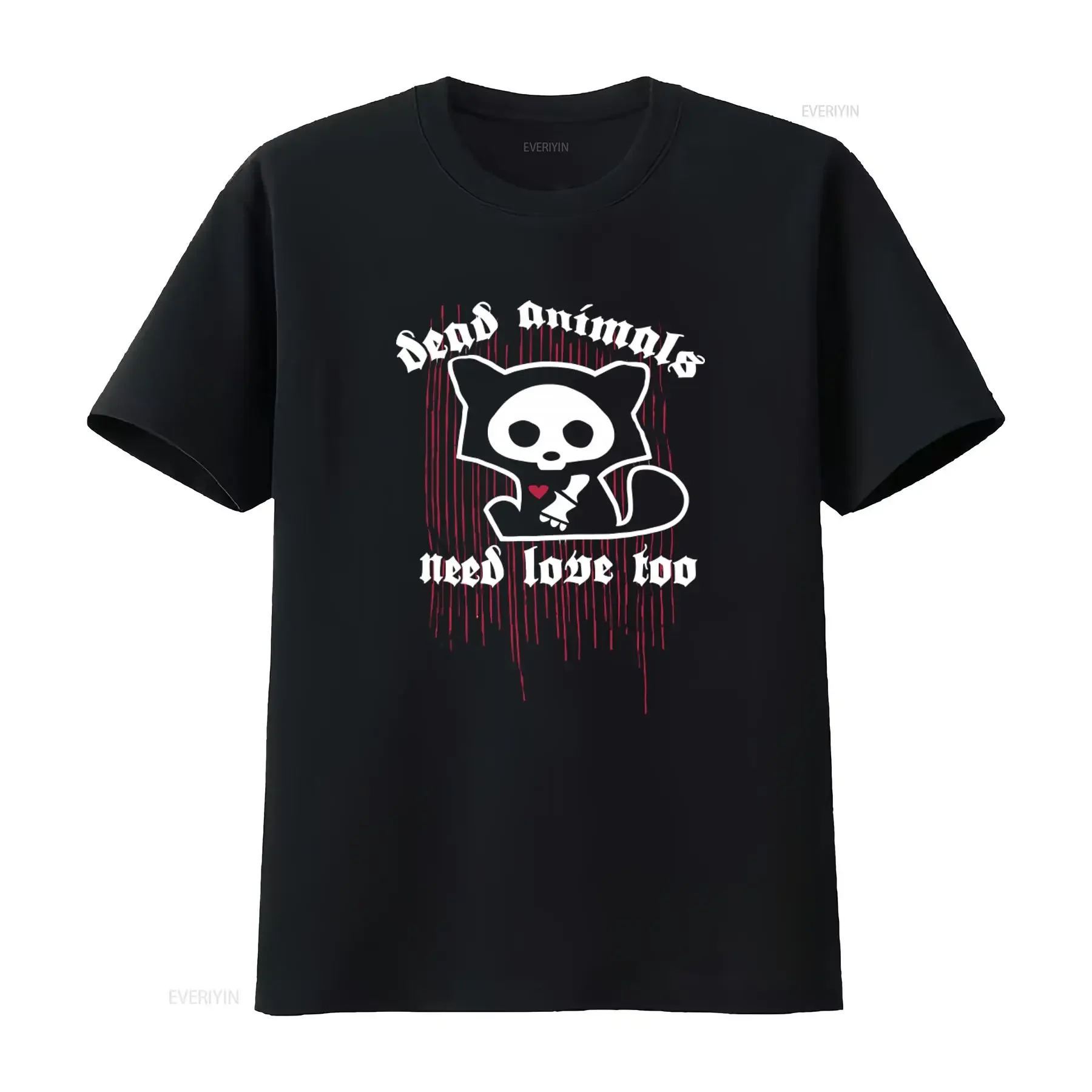 Camiseta Hot Topic Torrid Scene Emo Skelanimals Dead Animals Need Love, talla 4 4X, estilo vintage lavado, streetwear para hombre, elástica