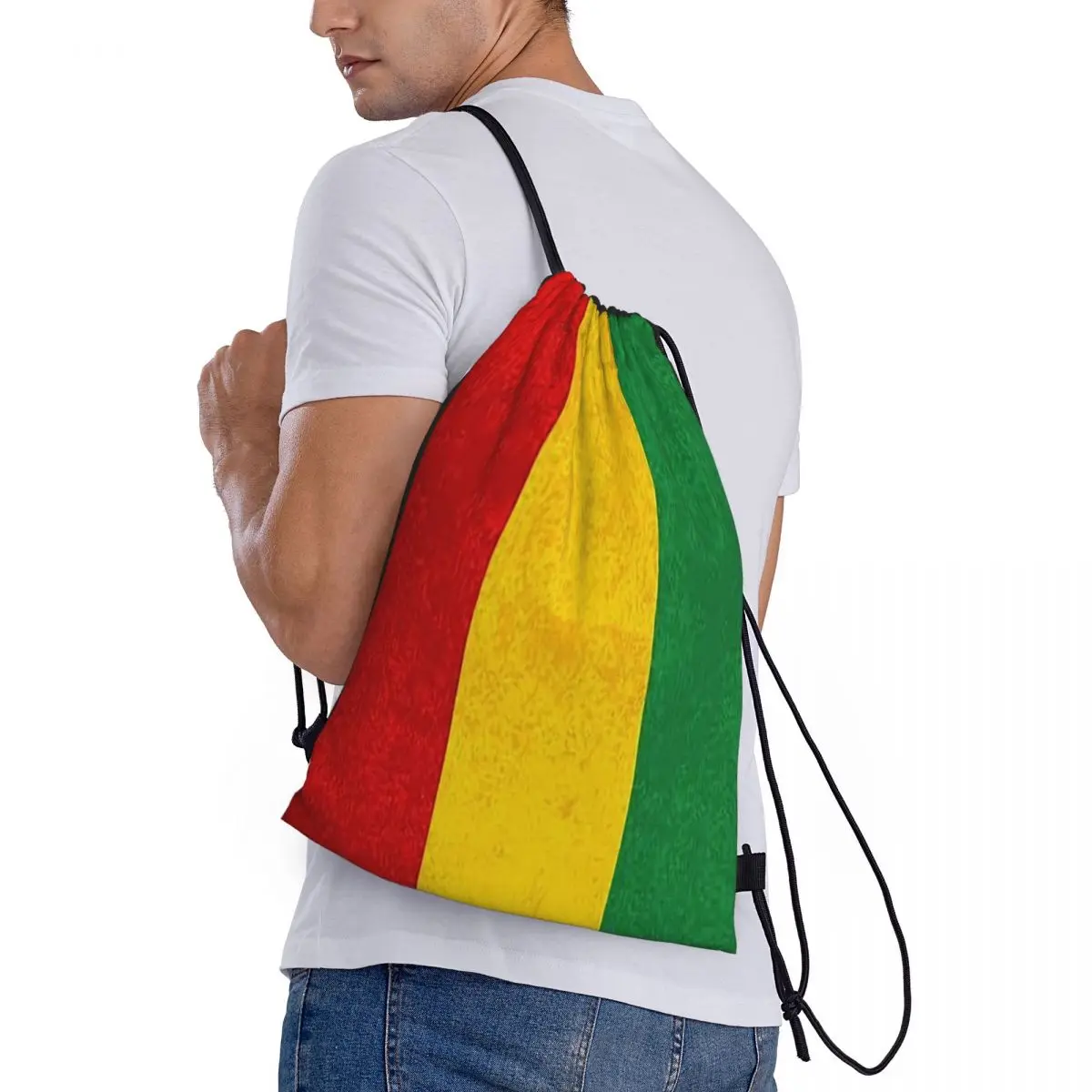 

Рюкзаки с изображением ямайского льва в стиле регги и флага Ямайки, многофункциональные сумки на шнурке, спортивные сумки, сумки для книг, дорожные сумки для студентов