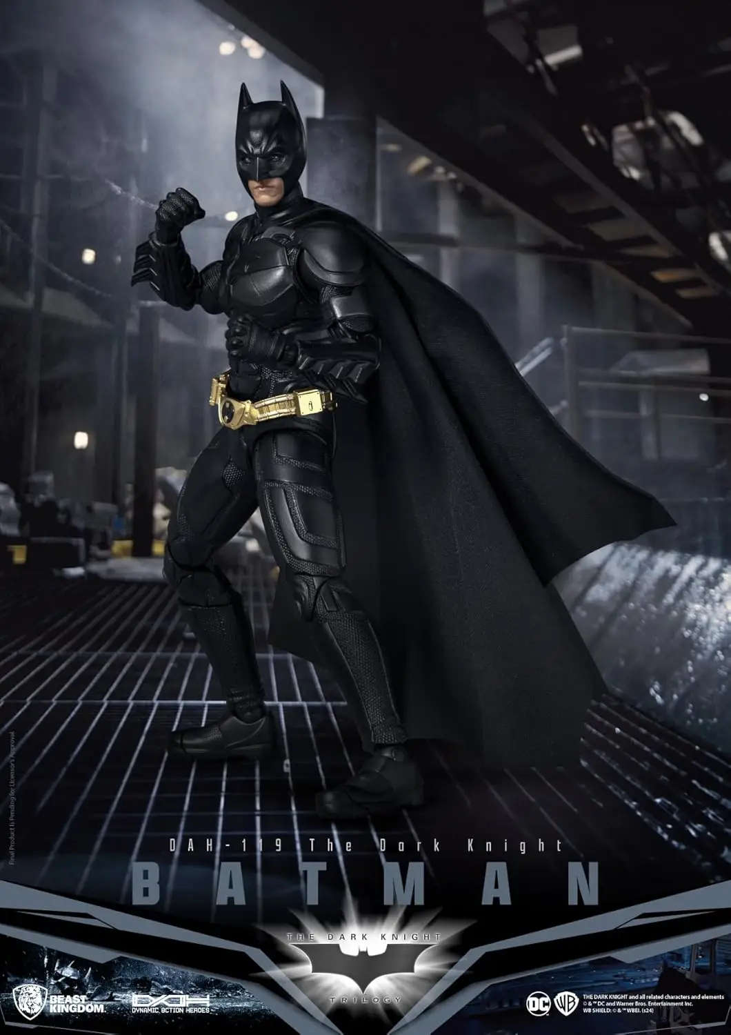 8Inch Original Beast Kingdom DAH-119 DC Batman The Dark Knight Action Figures Collection Gift Toys view 4