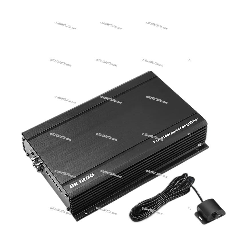 

Vehicle-Mounted Single-Channel Subwoofer Amplifier with Wire-Controlled High Frequency Input, 1200W, High Power