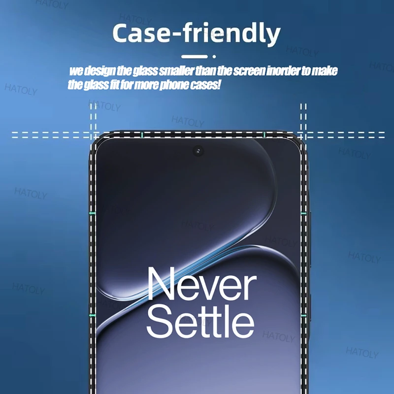 2/4 قطعة حامي الشاشة ل OnePlus 15R الزجاج المقسى OnePlus 15R الغراء الكامل المضادة للخدش طبقة رقيقة واقية الزجاج ل OnePlus 15R