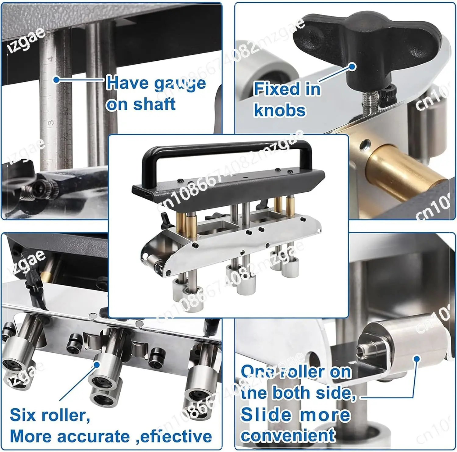 Steel Grades 29-22 Manual Bending Equipment 3-station Edge Rolling Machine 0-90 Degree Angle 16-102MM Sheet Metal Bending Tool