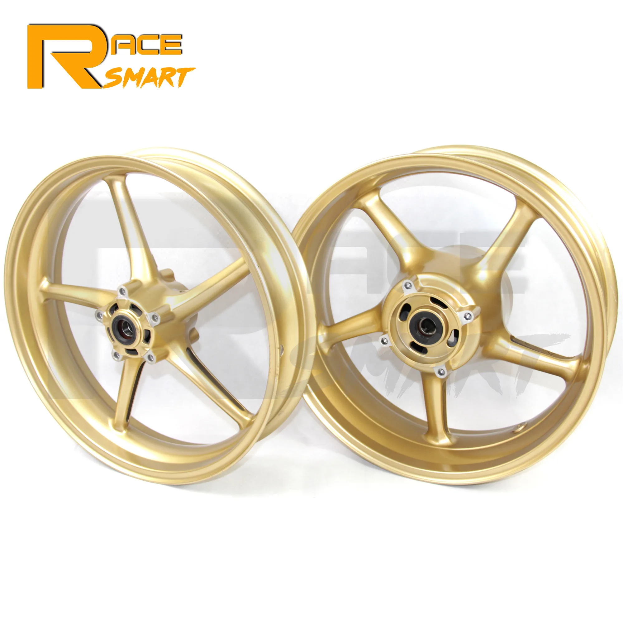 Motorcycle Front Rear Wheel Rim Floating Brake Disc For TRIUMPH Street Triple 675R 675 2009- 2012 A356/AC4CH OEM Grade Aluminum