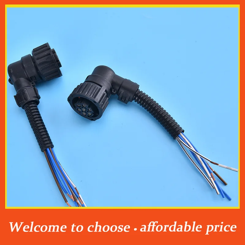 

。CB 1pc new 1 x 7 Pin Car Plug Socket For Scania For Truck For Actros For Tail Light Connector Wire*