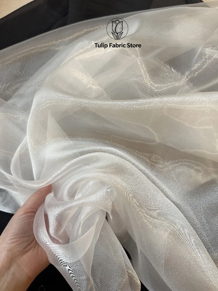 

Белая прозрачная сетчатая ткань из фатина для свадебного декора, платьев, дизайнерских нарядов, ткань для шитья своими руками