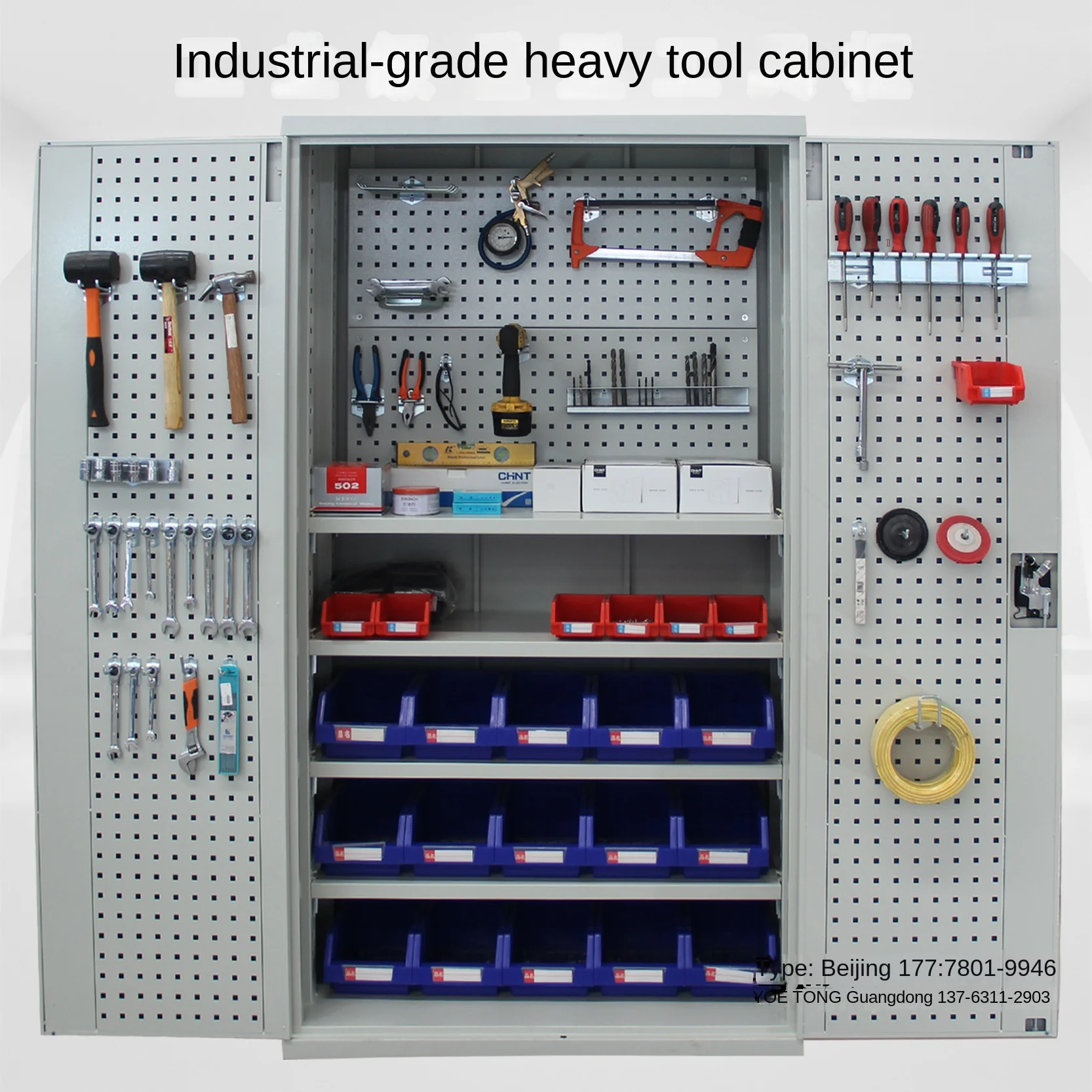 ZL Thickened Iron Locker Workshop Maintenance Toolbox Locker