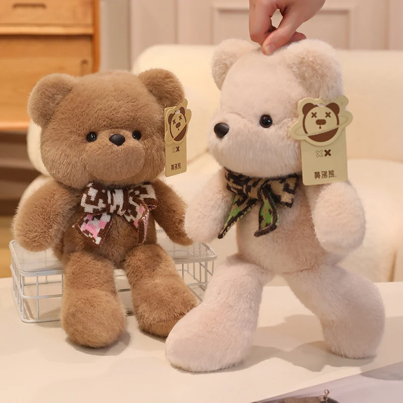 Creatieve Quick Run-serie knuffels Cartoon knuffeldier Kawaii kleine beren Babys Sussen slaapkussen pop voor kinderen cadeau