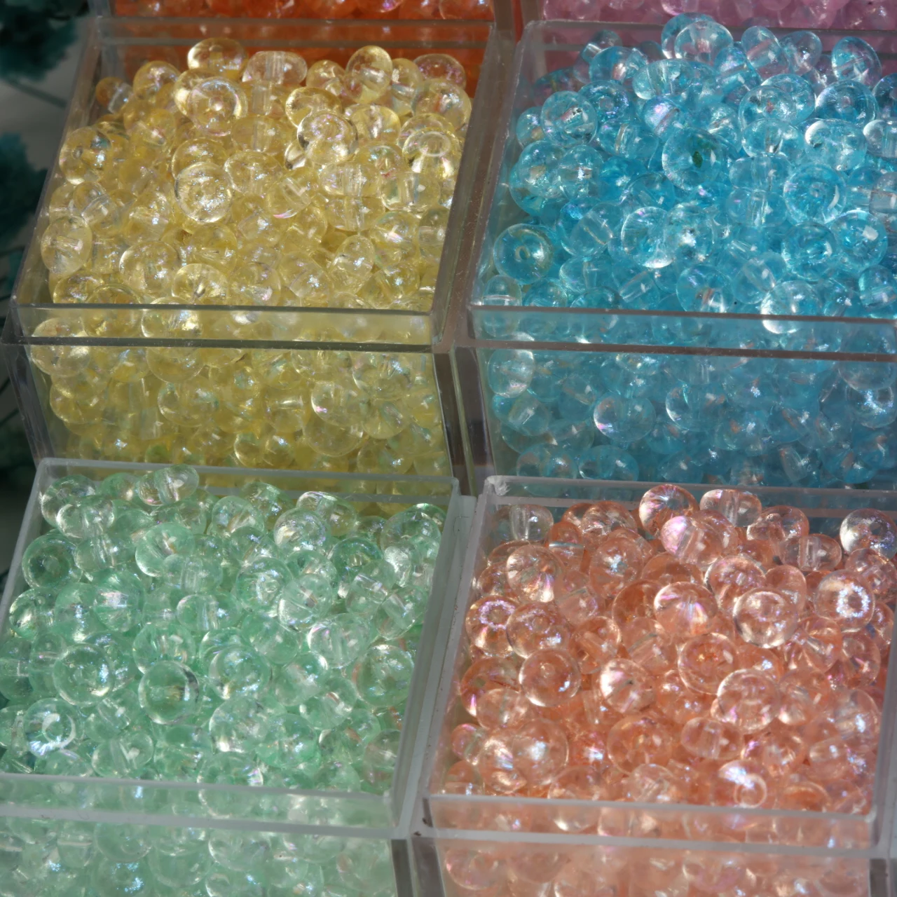 1420pcs Colorful Glass Seed Beads 2x4mm Flat Round Abacus Shape Loose Beads for Jewelry Making Diy Bracelet Charms Wholesale