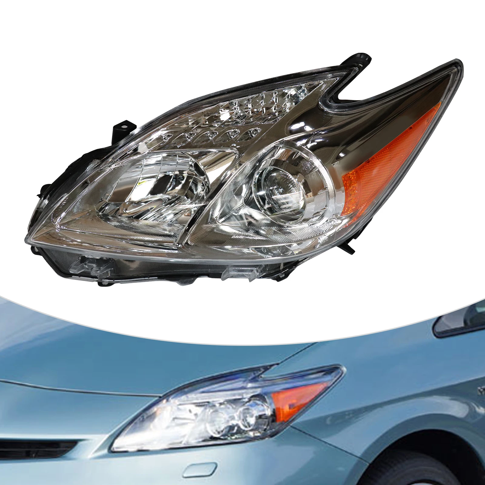 

Левая фара со стороны водителя 12 В для Toyota Prius 2012-2015 гг. Фара головного света