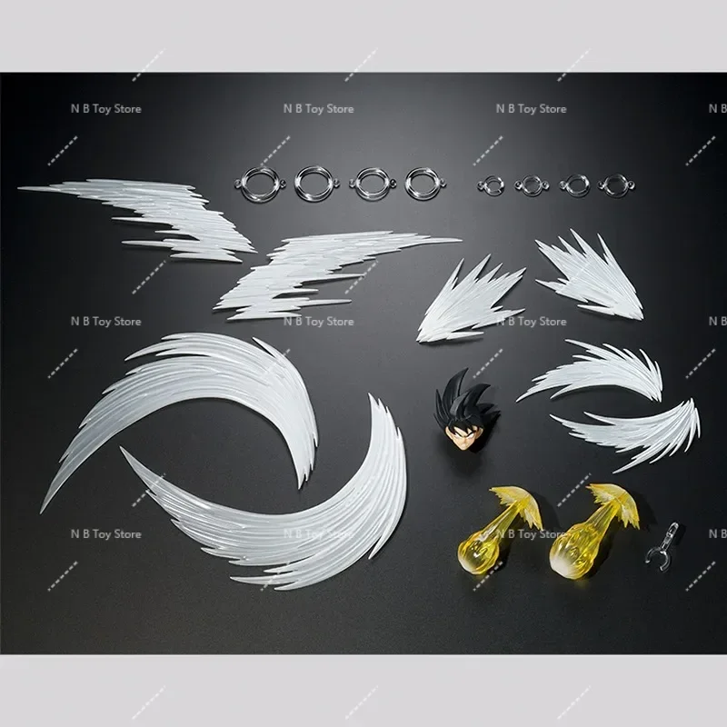 Disponibile originale Bandai Anime Dragon Ball Son Goku Effetto Gioco SHF Modello Giocattoli Action Figures Regali Ornamenti da collezione