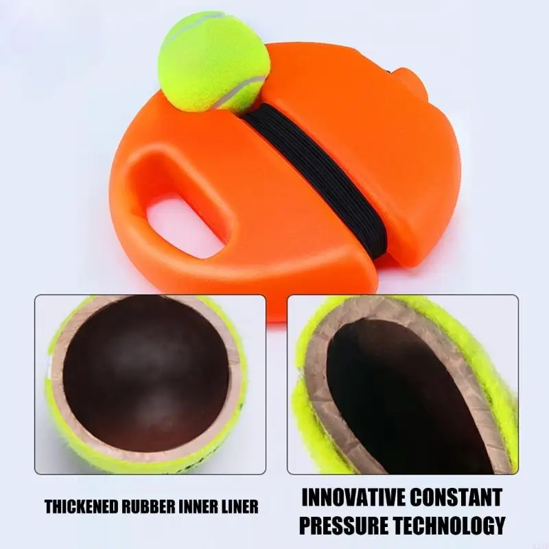 

Tennis Practice Rebounder Trainer Set with String Solos Tennis Trainer Practice