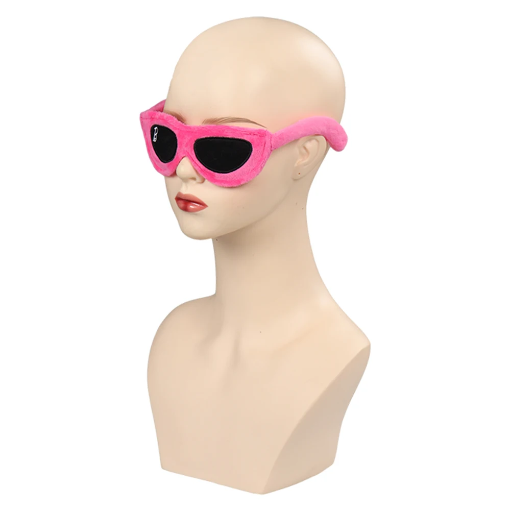 Maska na oczy Margot do makijażu przebierankowego dla kobiet, do spania, podróży, odpoczynku, filmów, akcesoria do kostiumu Barbie, okulary, rekwizyty fantazji dla kobiet