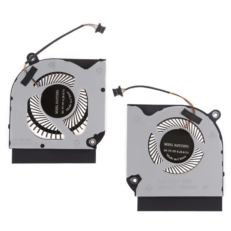 

CPU GPU Cooling Fans DC5V Laptop Radiator For AN515-55 AN515 55 Notebook Cooling Radiator Fan Original
