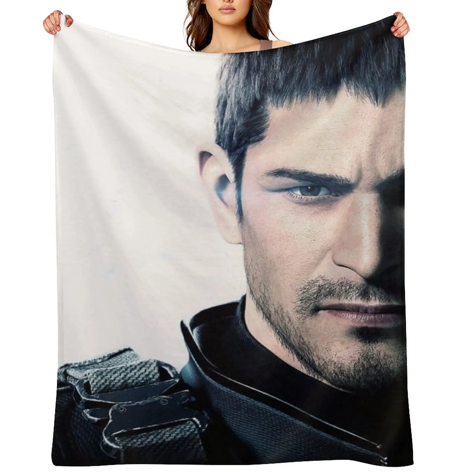 

Leon in RE Village Throw Blanket For Baby Multi-Purpose for sofa Luxury St Blankets