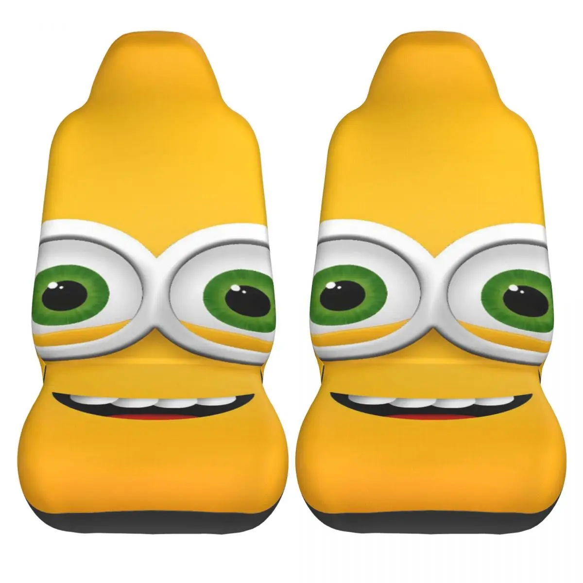 

Minions Meme Car Seat Covers Protective Two Pieces Auto Seat Covers High Quality Summer Polyester Cover