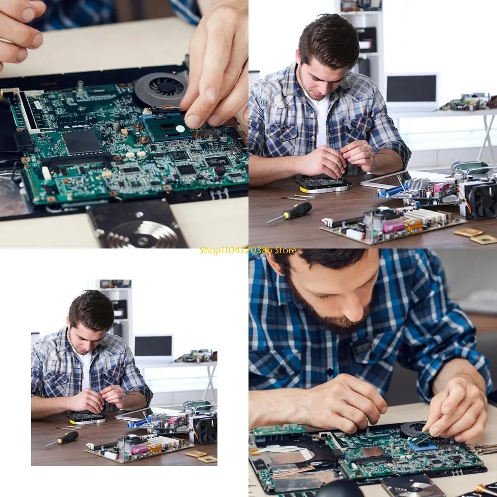 

Охлаждающий вентилятор процессора K0EA для ноутбука 5 В 4-контактный 4-проводной радиатор процессора для N158 N156 MD7505HS