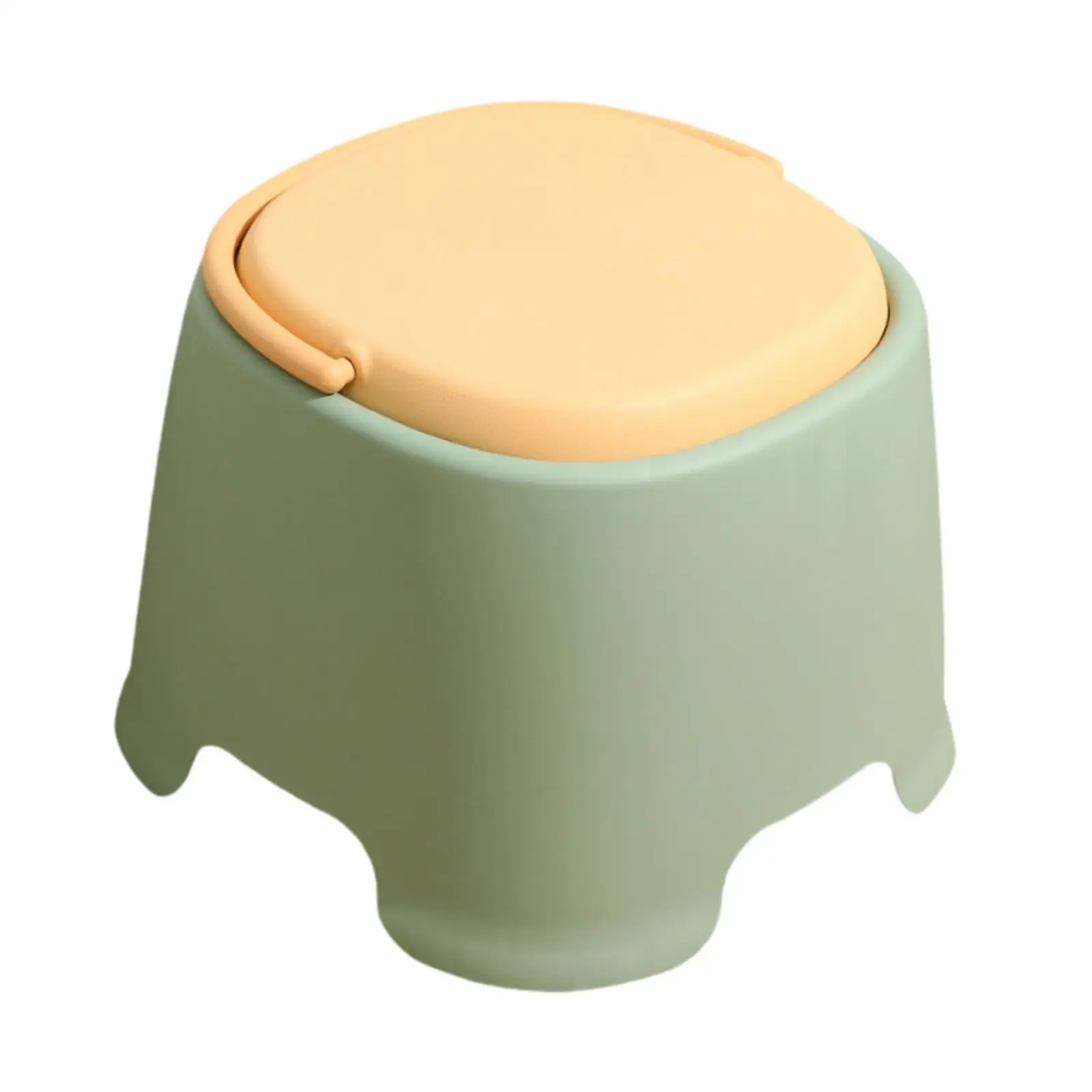 Small Stool Step Stool Stackable Creative with Handle Portable European Anti Skid Seating Chair for Living Room Home Garage
