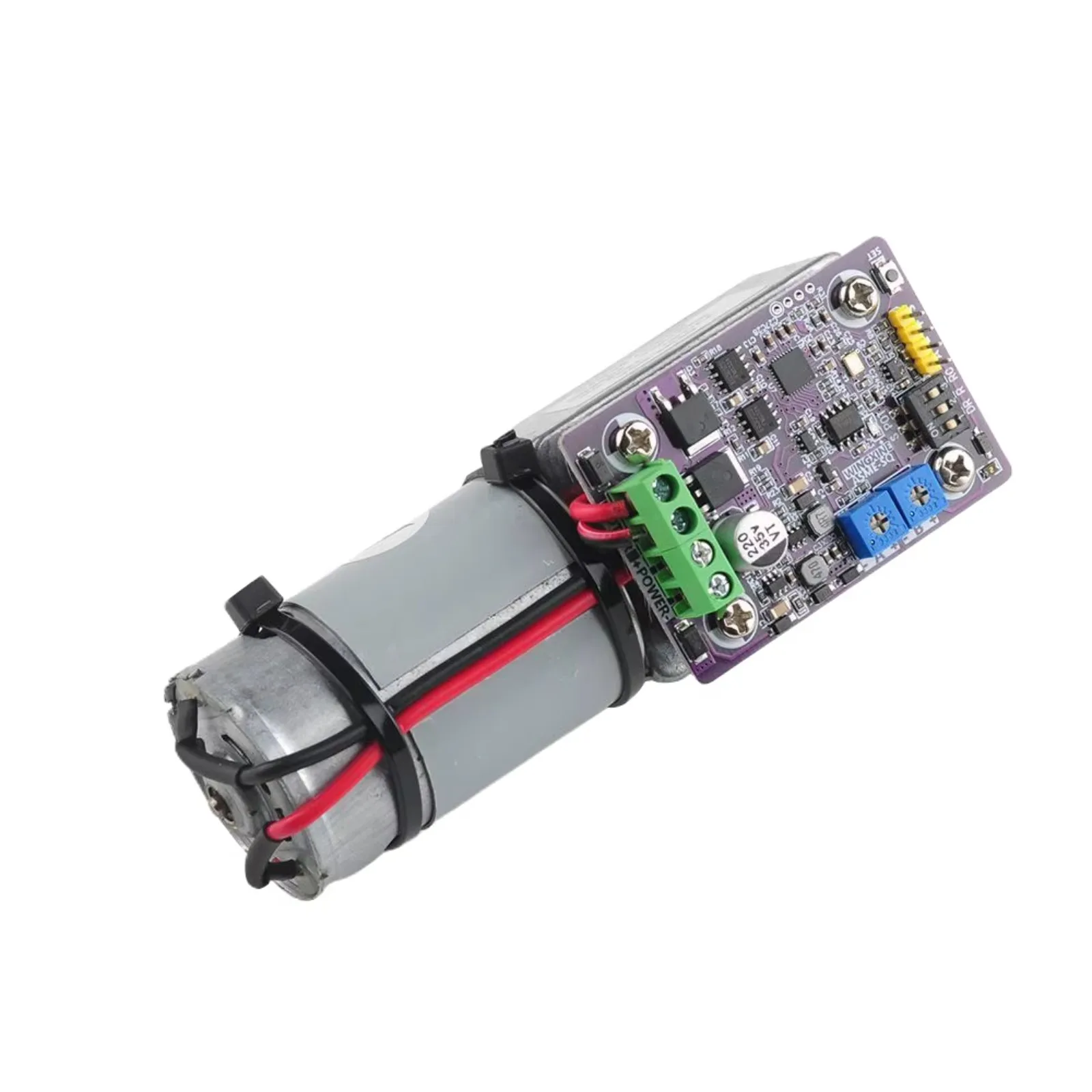 ASME-SQA 70kg.cm Servo Redutor de engrenagem sem-fim Codificador magnético de travamento automático 60 °   em 0,12s para válvula de braço robótico