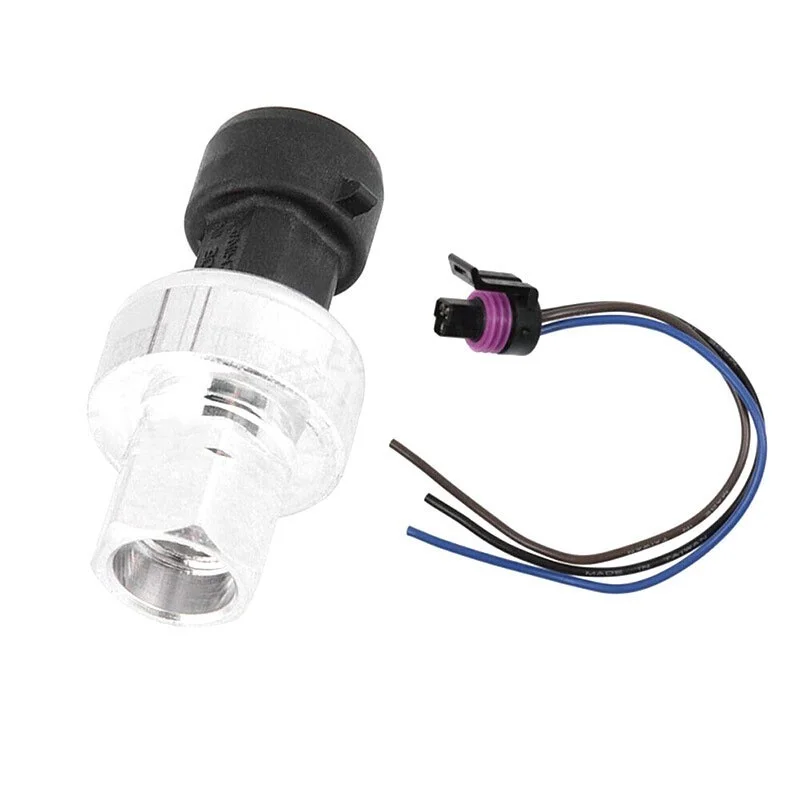 SSS+ A/C Refrigerant Pressure Switch Sensor&Connector 13587668 For GM Buick Chevrolet