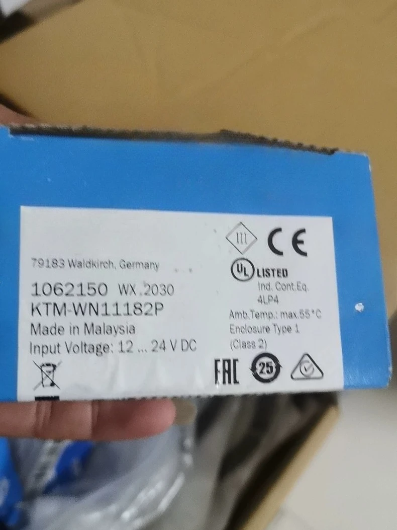KTM-WP11181P 1062199 Warehouse Stock Photoelectric Switch Sensor For Automation Equipment Fast Ship