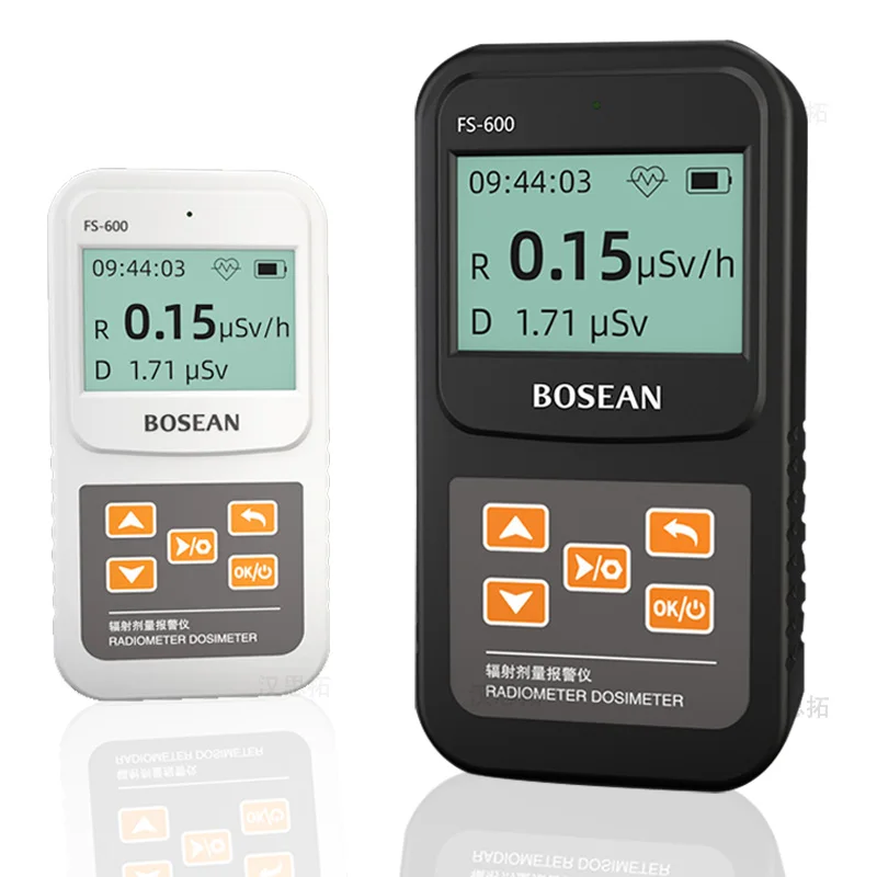 

FS-600 Nuclear Radiation Detector Geiger Counter β, γ, X-ray Beta Gamma Detector Geiger Radioactivity Detector Nuclear Wastewate