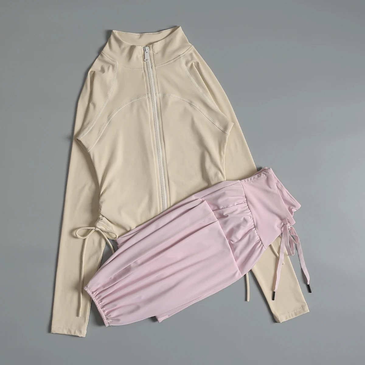 

Internet celebrity sports suit for women in autumn and winter high-value and beautiful slimming gym training morning jogging