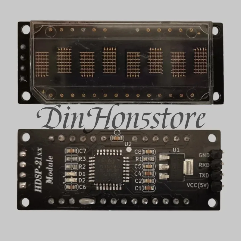 QDSP-2192 screen 8-bit 7X5 pixel HDSP-2112 sensor 2111 compatible with 2213