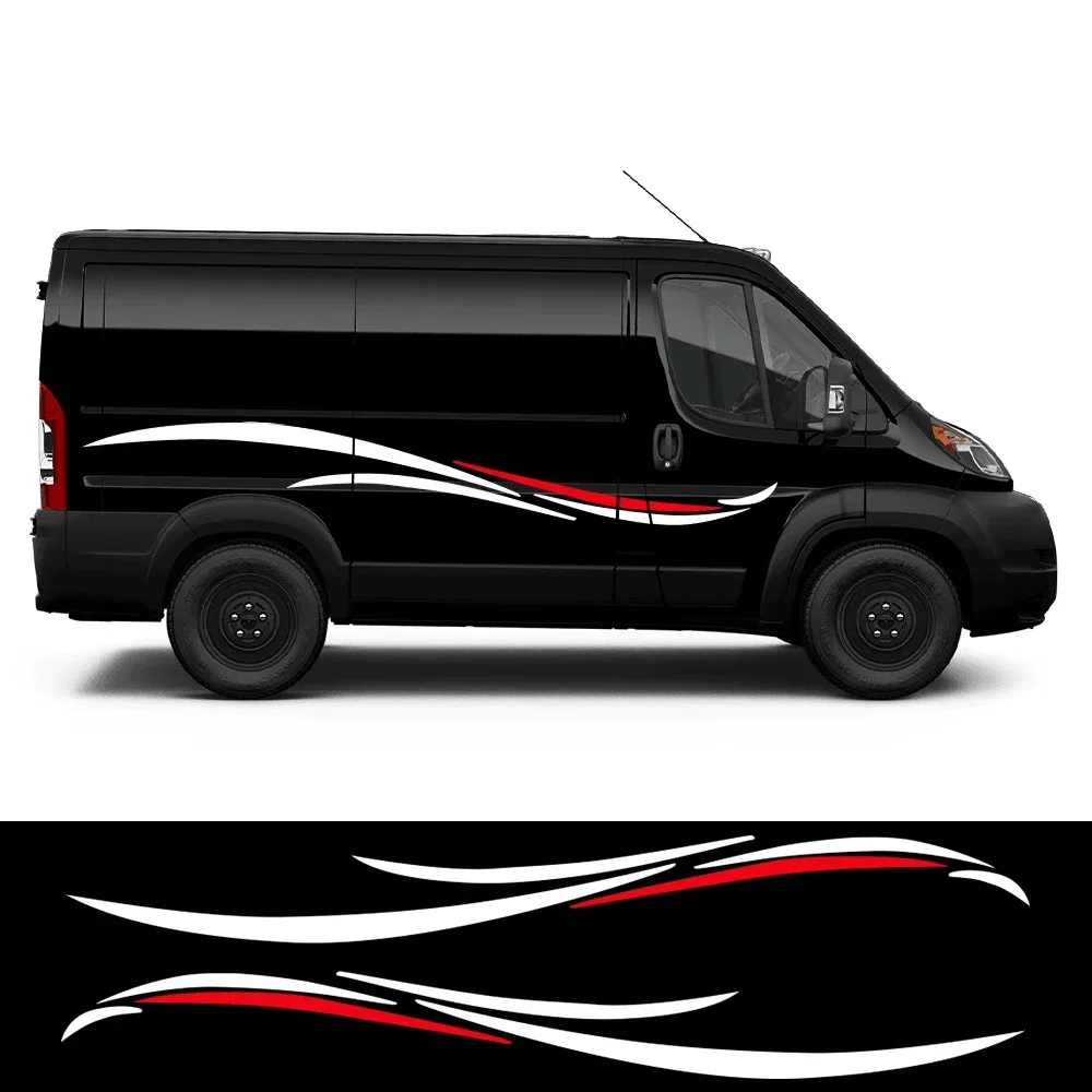 

Car Sticker Side Door Stickers Vinyl Decal Waterproof Auto Exterior Decor Accessories For Mercedes Benz Viano W639 Camper Van