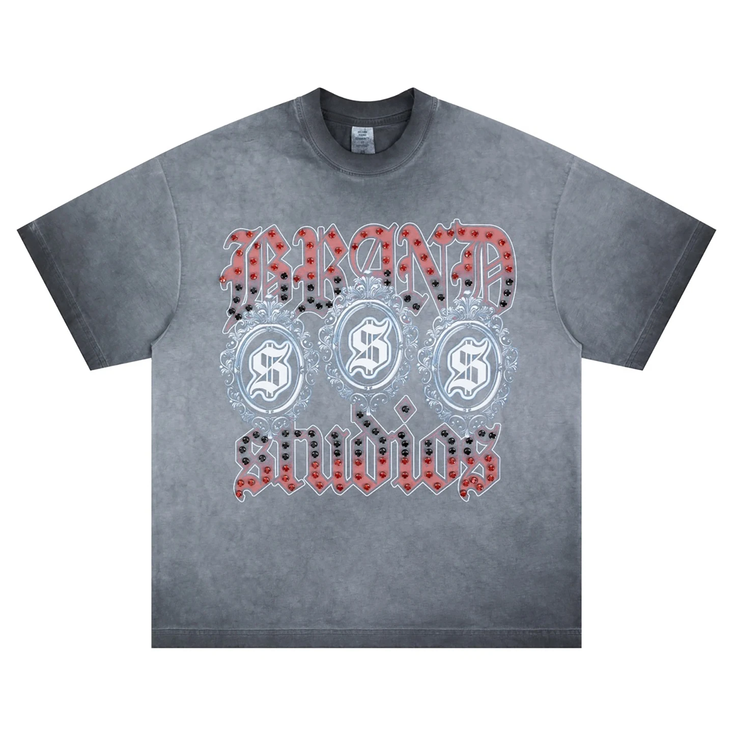 

Высококачественная винтажная футболка с принтом в виде заметок и букв, свободного кроя, повседневная, летняя, с круглым вырезом, несмываемая.