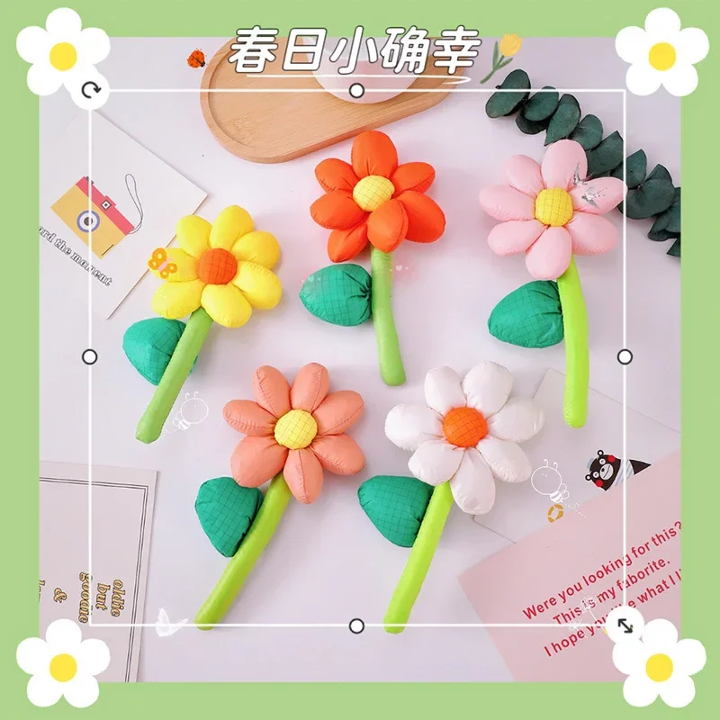 diy flower jewelry accessories wholesale art cute tulip color brooch high-end exquisite children's clothing accessories