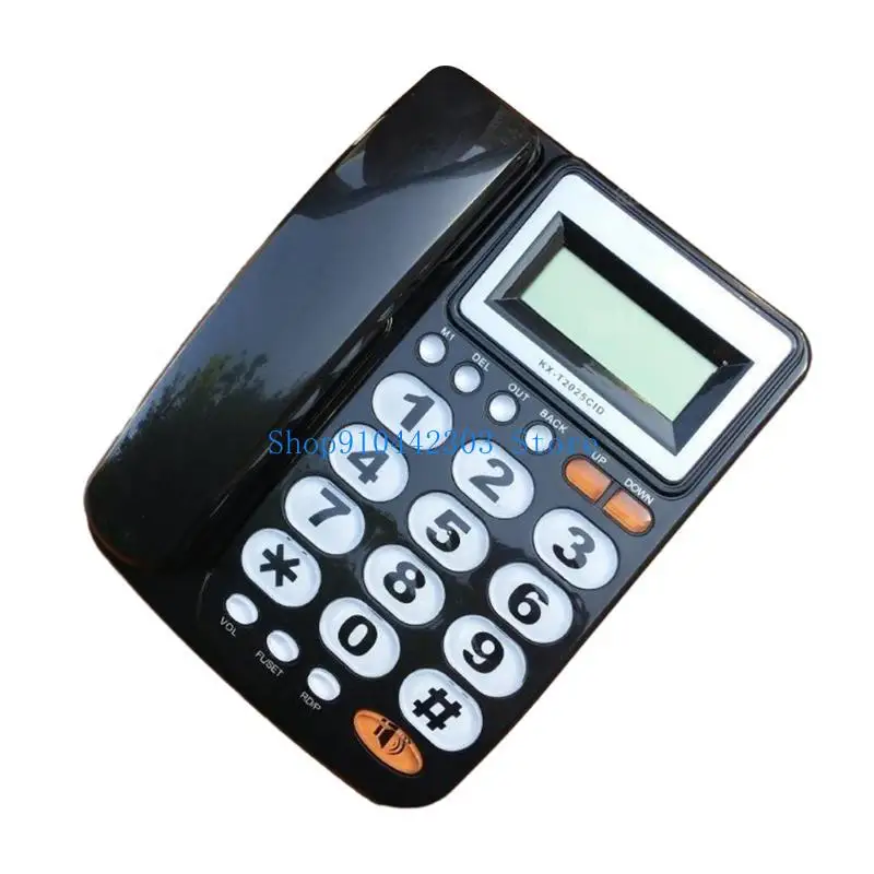 L4MD KX-T20 Universal Corded Landline Telephone Desktop Landline Phone Caller Display