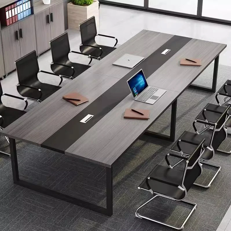 Conference table factory direct-sale office furniture for hospitals, schools, office buildings. Comes without chairs