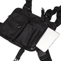 Mens Chest Bag Chest Bag Running Vest Backpack Phone Holder Vest Pouch For Jogging Walking Women Workout Fishing Cycling Hunting