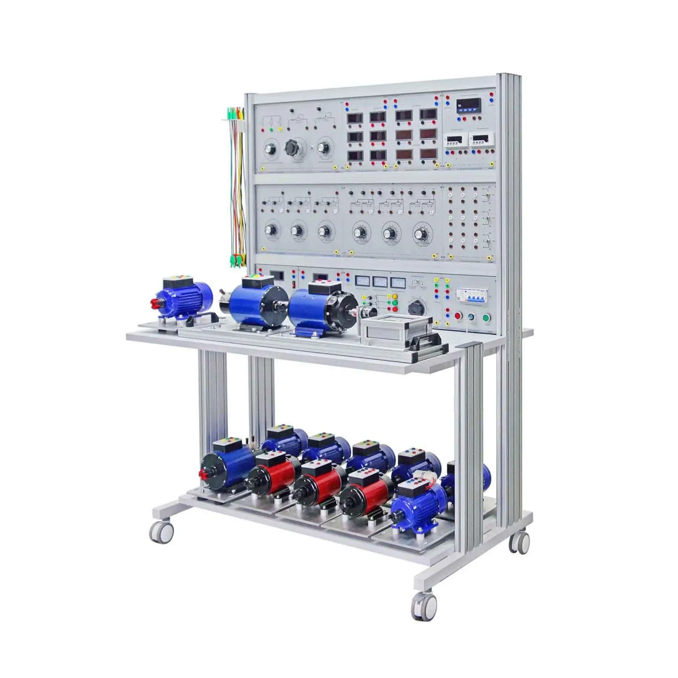 CE-123 Motor Transformer and Electrical Technology Trainer Kit Didactic Training Lab Equipment for Laboratory Education CHOIEO