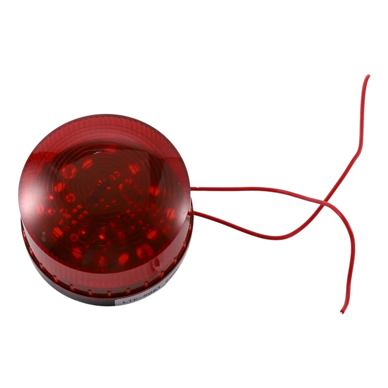 

A44Z-3X AC 220V Промышленная светодиодная вспышка Стробоскоп Предупреждающая лампа неисправности Красный LTE-5061 De