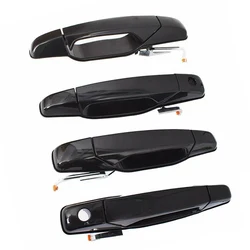 1 Set Exterior Door Handles Fit For Chevrolet Silverado Tahoe Avalanche Suburban GMC 25960521 2007 2008 2009 2010 2011 2012 2013
