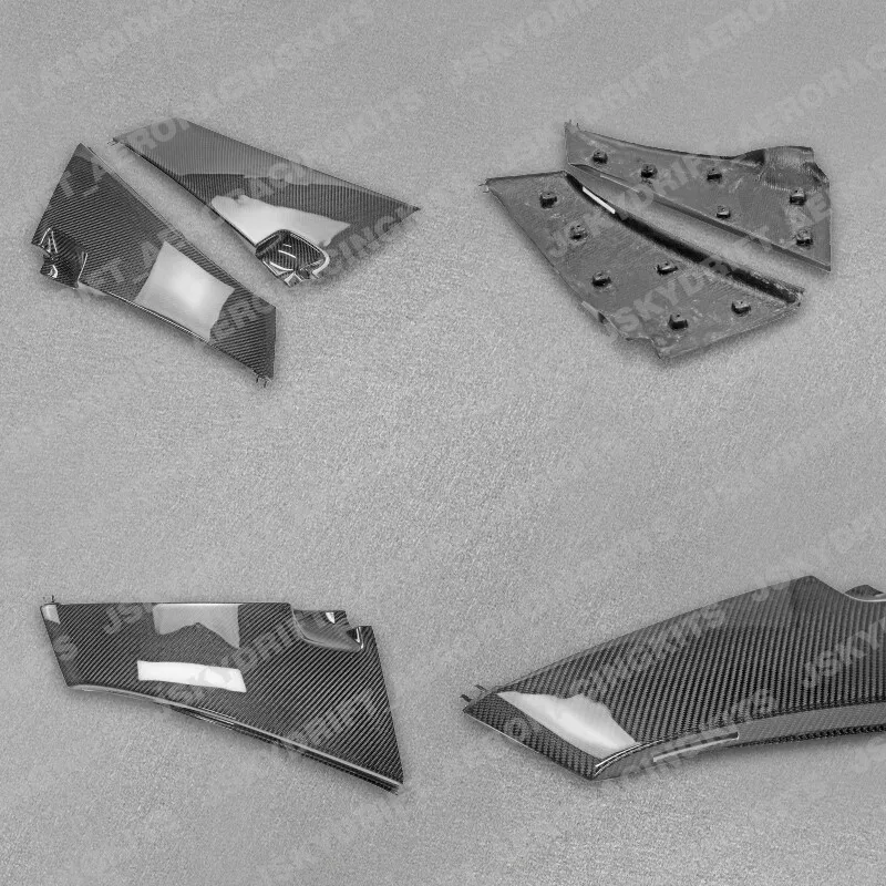 

For Honda ACURA NA1 NSX OE B-pillar Cover Replacment Panel Carbon Fiber 2pcs