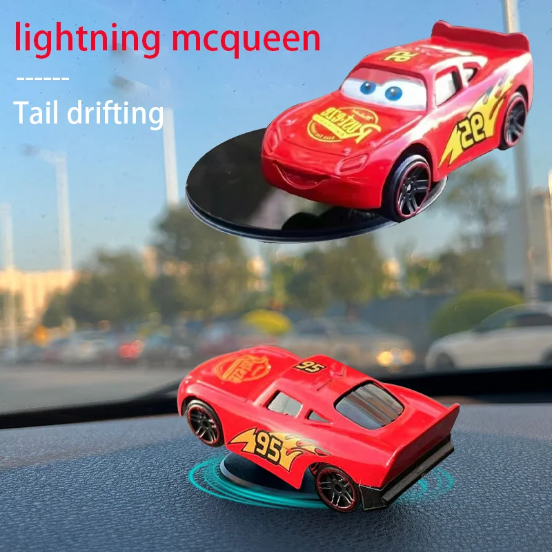 Drift car ornament on the car center console AE86 lightning mcqueen model Drifting with the tail of the car Fun car drifting