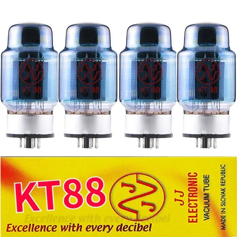 Vacuum Tube JJ KT88 Slovakia Blue Screen Replacement KT66 KT77 EL34 6550 Kt120 Test and Matching Power Tube Factory Amplifier