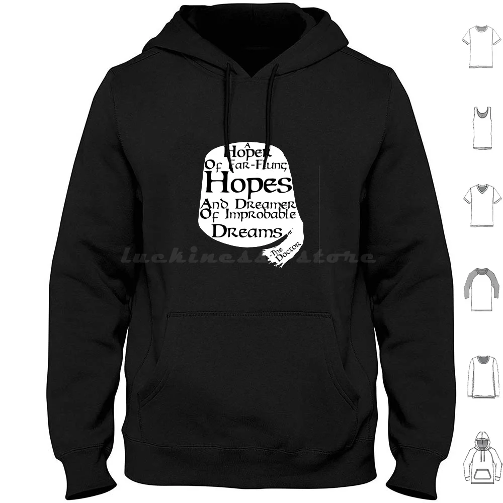 Hoper Of Far-Flung Hopes And Dreamer Of Improbable Dreams Fez Hoodie cotton Long Sleeve Who Hoper Far Flung Hopes Dreamer