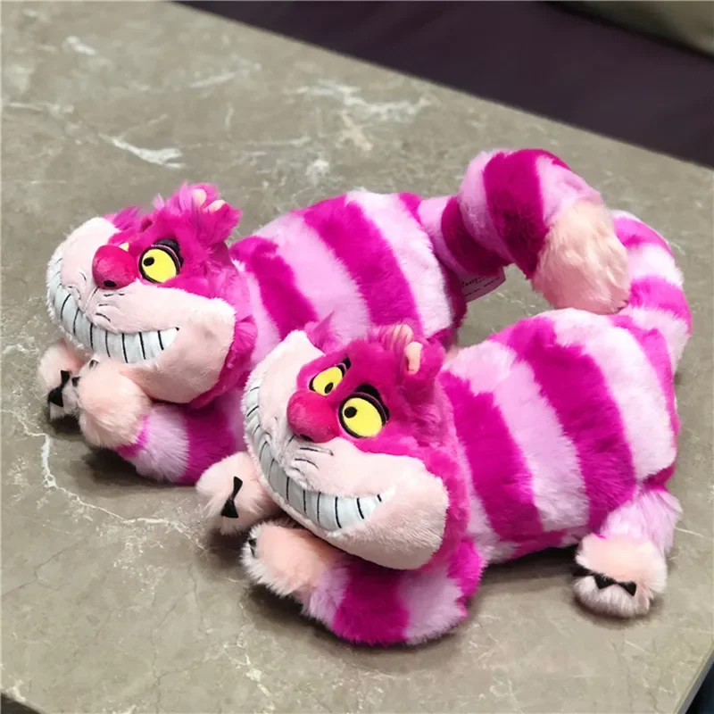 35cm Disney Alice in Wonderland Cheshire Cat Plush Toy Stuffed Dolls Kawaii Kid Gift