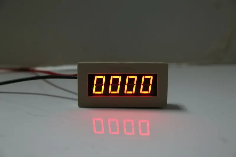عداد رقمي لوحدة عداد الزناد 5V 12V 36V تراكم البلاستيك لـ 94PD