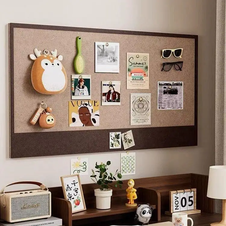 

Фетровые настенные наклейки, пробковая доска, самоклеящаяся декоративная фотодоска, доска для заметок, настенная доска для ТВ, подвесная настенная доска для объявлений