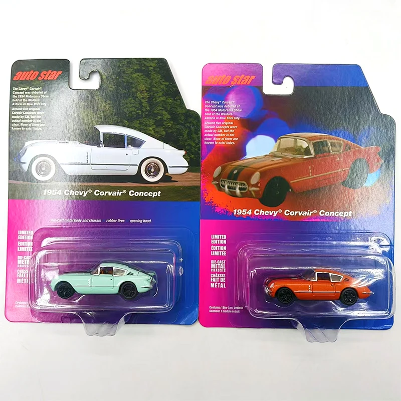 1:64 Scale 1954 Corvair Concept Simulation Alloy Car Model Collection Decoration Toy Gift Souvenir Static Display