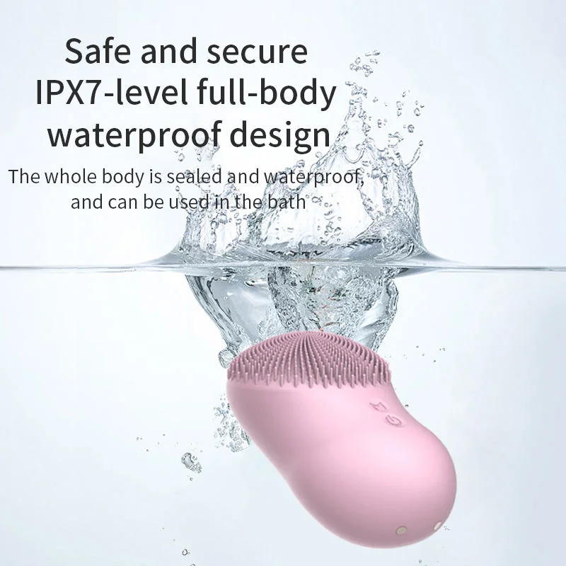 Electric Cleansing Brush Mini USB Facial Cleansing Brush for Facial Pore Cleansing Facial Massager Beauty Device Waterproof IPX7