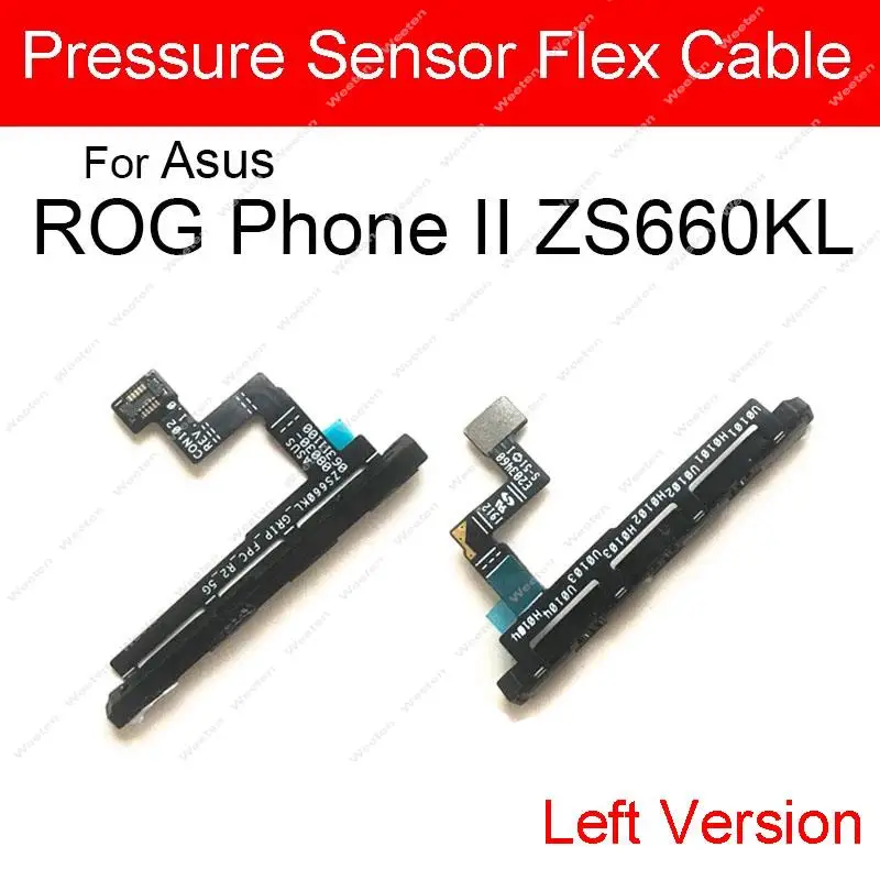 Pressurre Sensor Flex Cable For Asus Rog Phone ZS600KL Rog 2 ZS660KL Rog 5 ZS673KS Gravity Pressure Sensing Connect Flex Cable