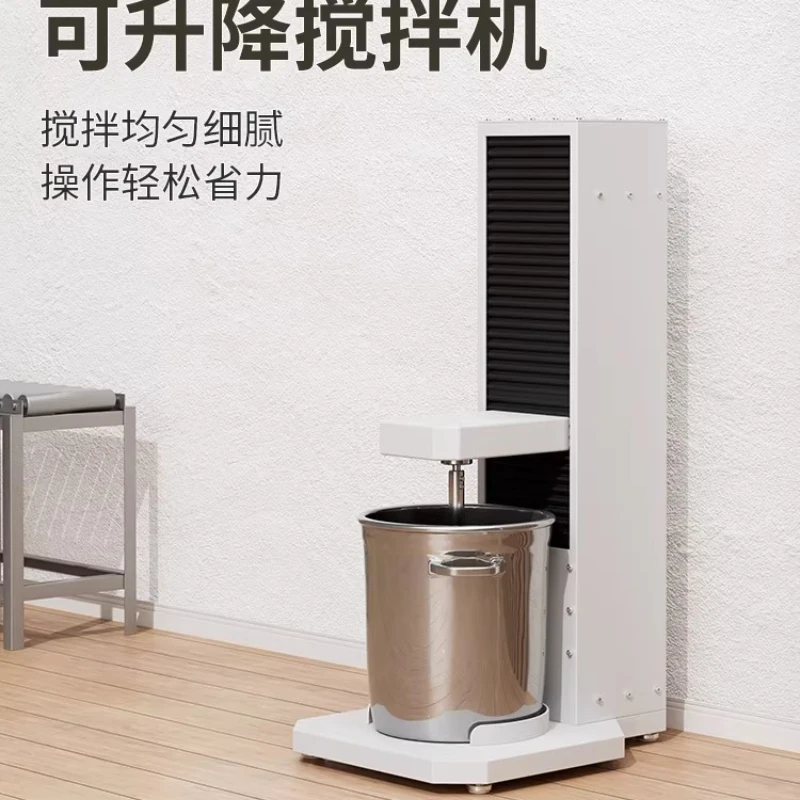 

Ceramic lift mud mixer mixing bucket vertical mixer beater school pottery bar equipment