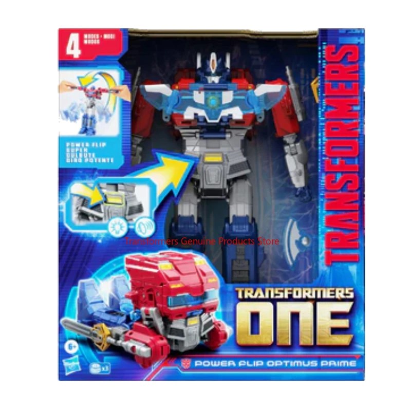 

In Stock Transformers Origins American Edition Energy Flip Optimus Birthday Gift Model Figure Mecha Toys Action Doll