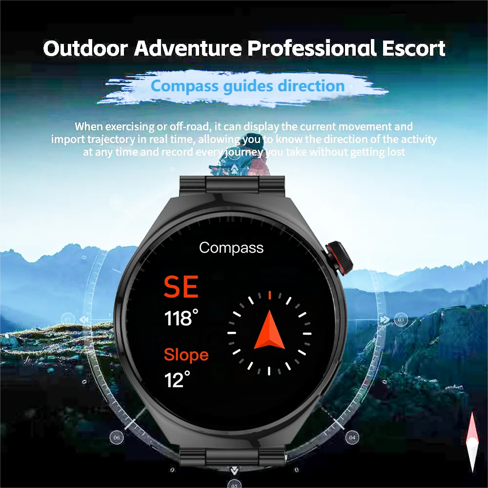 للساعات GT سلسلة ساعة ذكية الرجال النساء HD شاشة بلوتوث دعوة GPS المقتفي معدل ضربات القلب IP68 مقاوم للماء SmartWatch 2025 #2